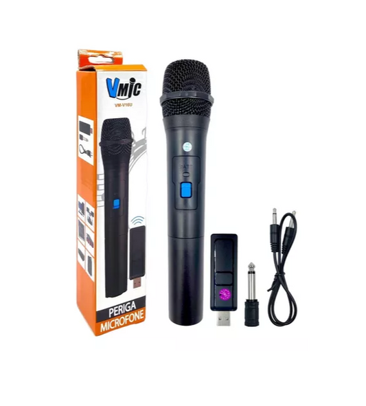 Micrófono Karaoke Inalámbrico Unidireccional Usb Vm-v16u