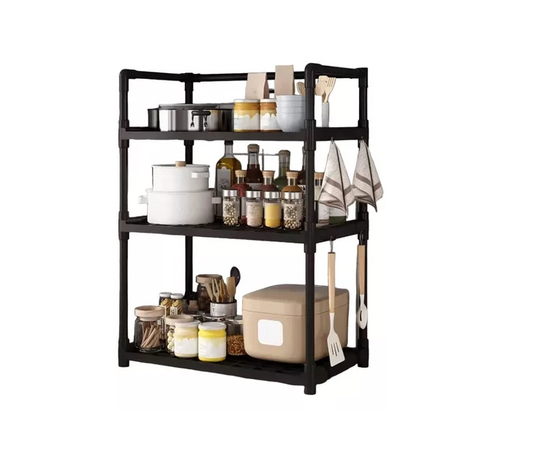 Estante Organizador De Cocina Baño Multifuncional 3 Niveles