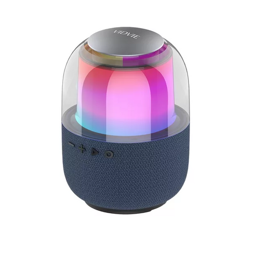 Parlante Vidvie SP923 portátil con bluetooth azul marino