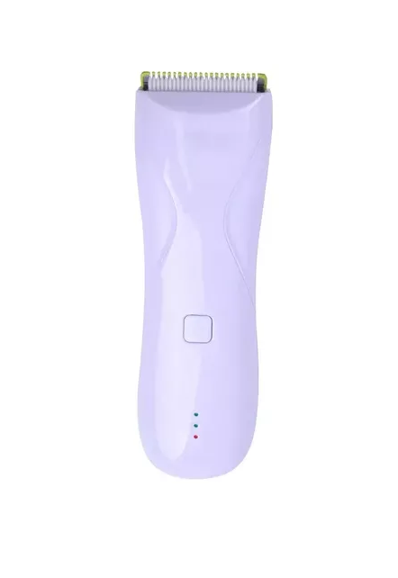 Máquina Cortadora Afeitadora De Pelo Eléctrica Bebés Niños Color Violeta