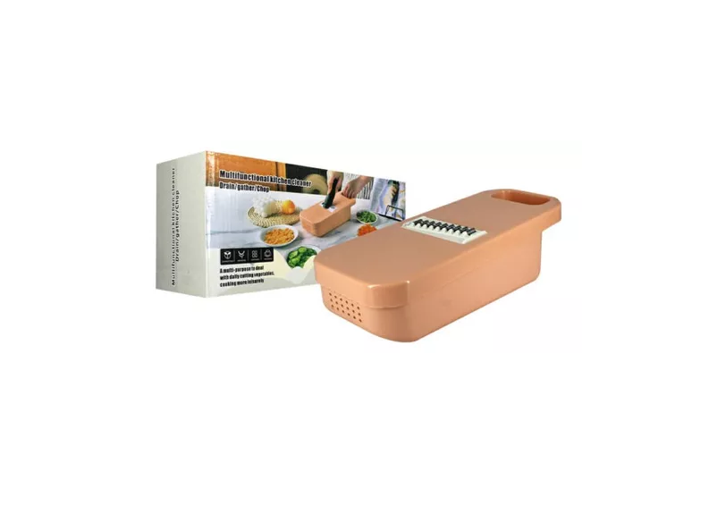 Rallador Cortador Manual 5en1 Verduras Frutas Multifuncional