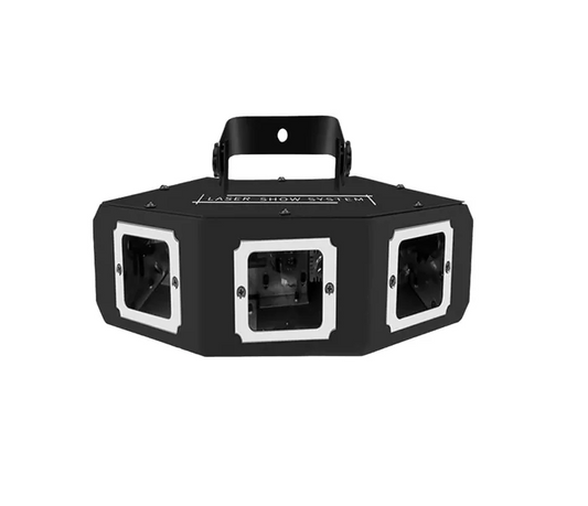 Luz Láser 3 Cabezales Rgb Para Escenarios Discotecas Fiestas