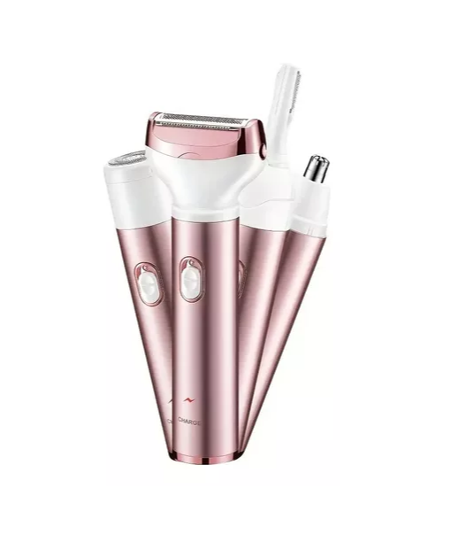 Depiladora Afeitadora Desvelladora Facial Corporal Usb 4en1
