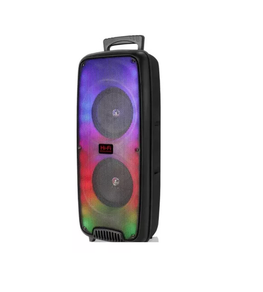 Parlante Altavoz Doble 6,5 Control Y Micrófono Ch-6609