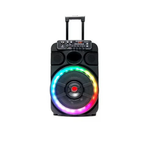 Parlante Altavoz 12 Pulgadas Control Y Micrófono Cmik Mk-107