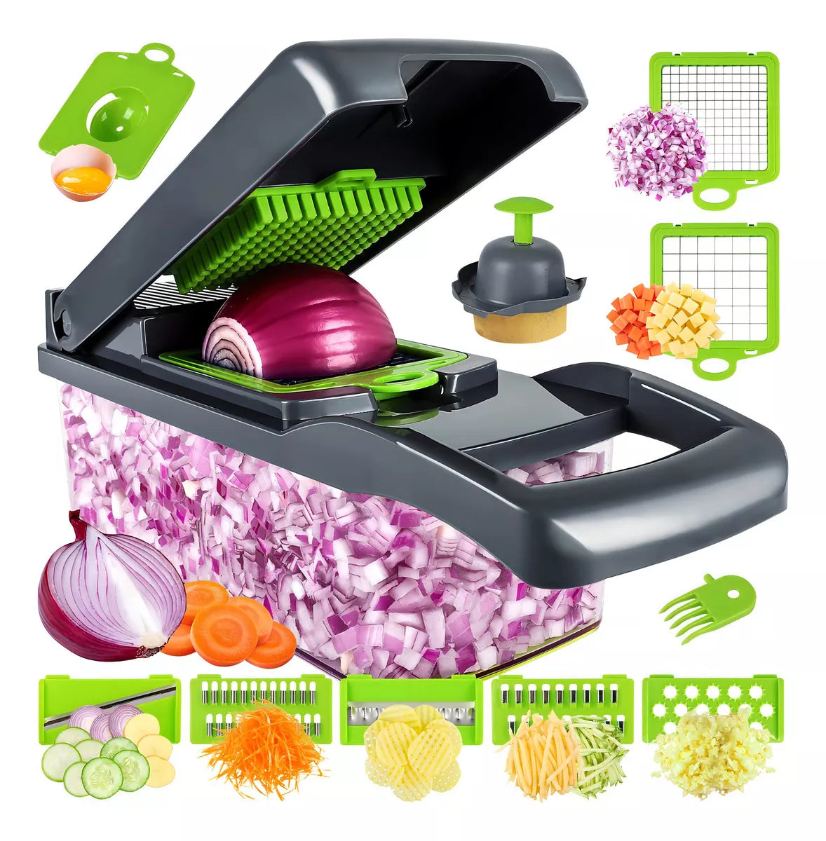 Cortador de Verduras/Frutas - 14 piezas