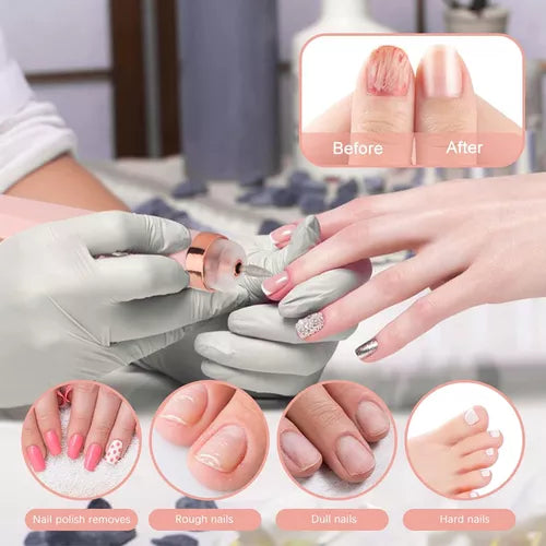 Torno Pulidor Esmeril Manicura Pedicura Inalámbrico Usb