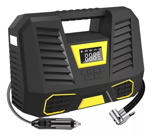 Inflador Aire Compresor Portátil 12v Inalámbrico C1808-2