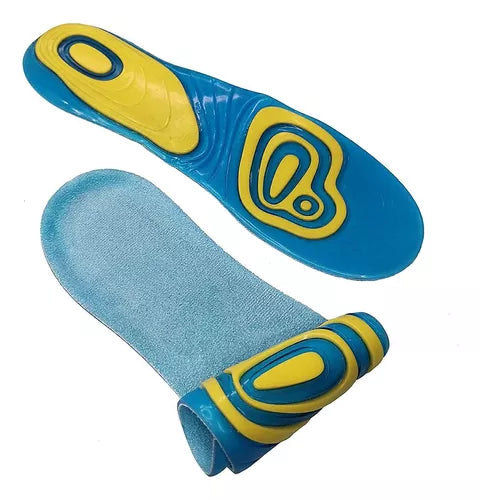 Plantillas Ortopédicas Gel Silicona Ajustables Tamaño 36-46