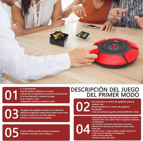Juego Basta Electrónico 2.0 Juego De Mesa Basta Familiar