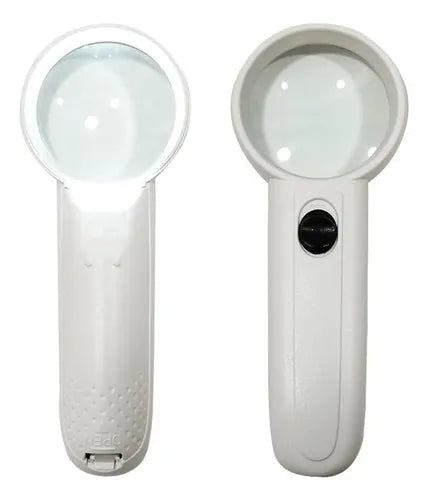 Lupa De Mano Portátil Mg6b-5 Con Iluminación 2 Led