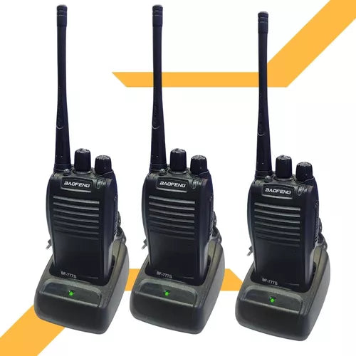 Walkie-talkie Baofeng Walk Talk 777 BF-777S de 2 radios - negro 220V