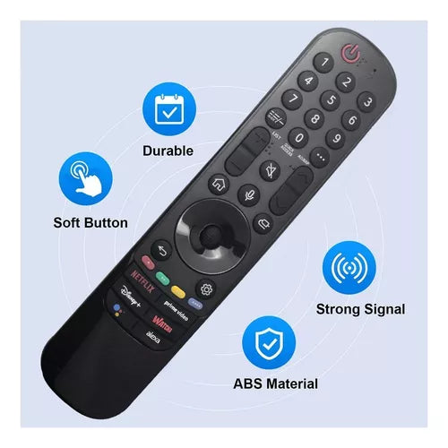 Control Remoto P/ Smart Tv Netflix Remoto Por Voz Mr21/22ga