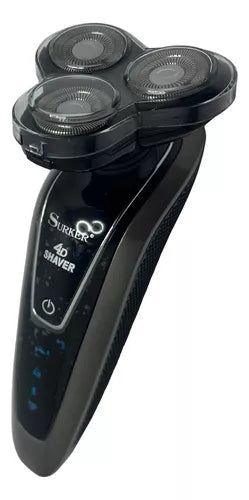 Afeitadora Recargable Eléctrica Portátil Ipx6 Surker Sk-3007 Color Negro