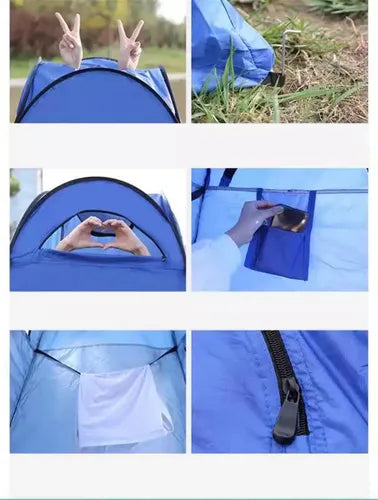 Carpa Caseta D Baño Vestidor Portátil Para Camping 1 Persona