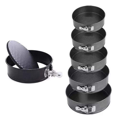 Molde Torta Desmontable Set 6 Pieza