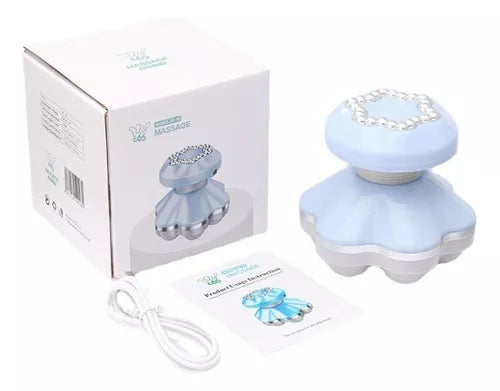 Mini Masajeador Eléctrico Cuello Hombros Espalda Pilas Y Usb