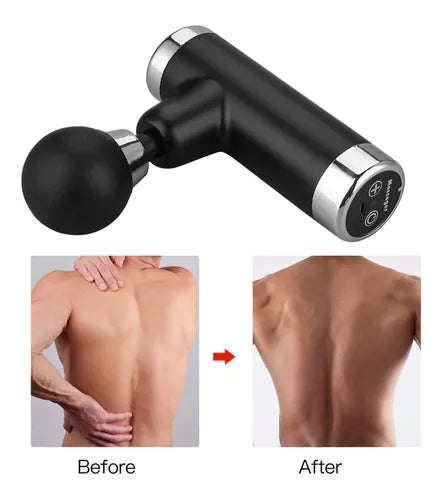 Masajeador Pistola Fascia Muscular Mini