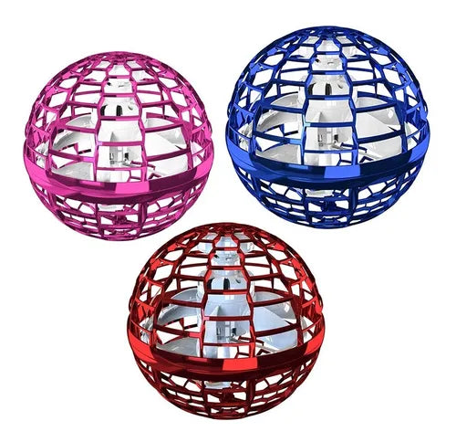 Pelota Voladora Esfera Luz Led Rgb Mini Drone