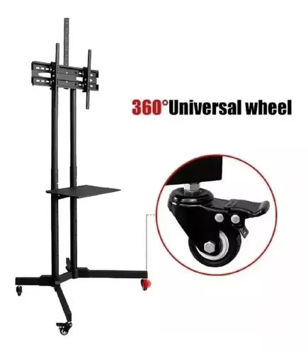 Soporte Tv Pedestal Stand Movil De 32 A 70