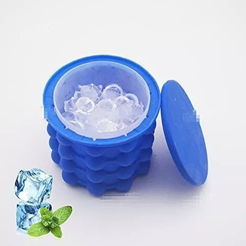 Cubeta Para Hacer Hielo Silicona Contenedor
