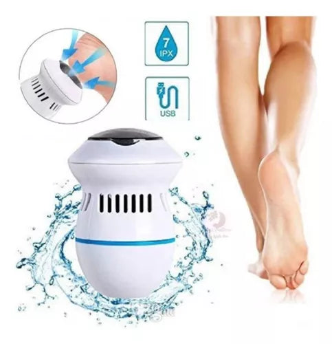 Removedor De Callos Exfoliador Limpieza Pies Suaves Usb Color Blanco