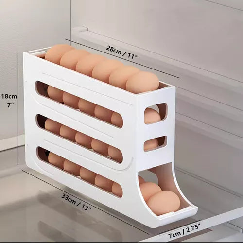 Dispensador De Huevos Para Nevera Organizador De Huevos