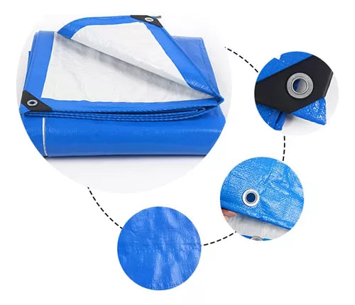 Lona Cobertor Impermeable Protector Multipropósito 6mx8m