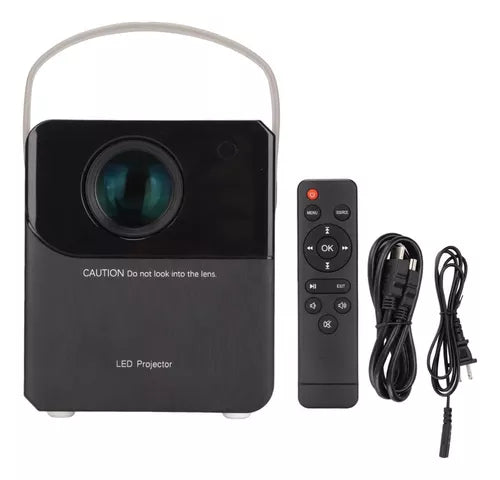 Proyector Home Theater Proyector Inteligente 2000lm negro 220V