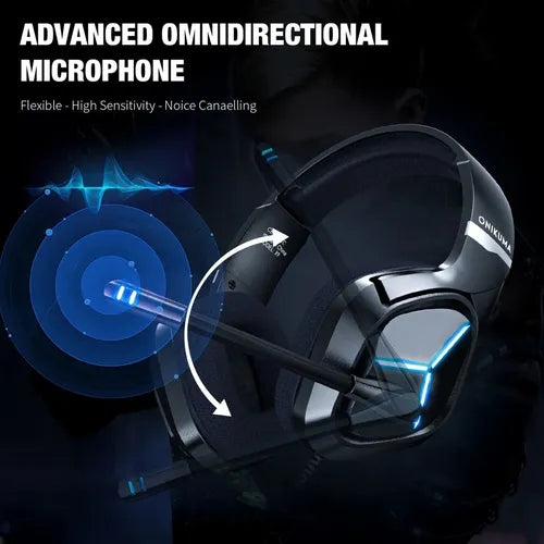 Audifonos Onikuma Audífono Gamer Audifonos Gamers X9 Rgb