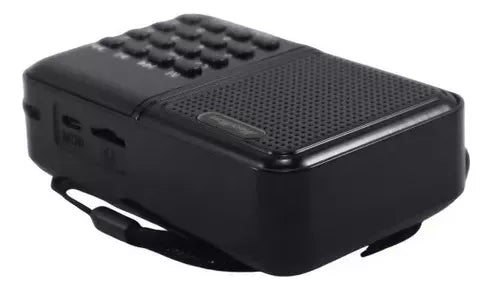 Radio Fm Usb Tf Pantalla Digital Recargable Irm-10043