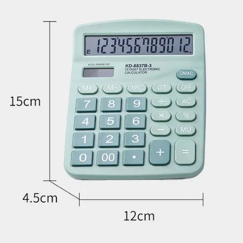 Calculadora De 12 Dígitos De Escritorio Kd-8837b-3