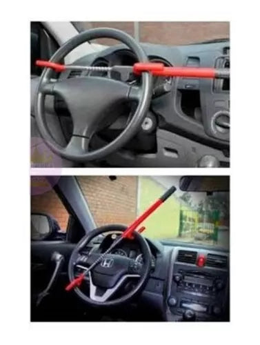 Tranca Volante Antirrobo Automóvil Barra De Bloqueo