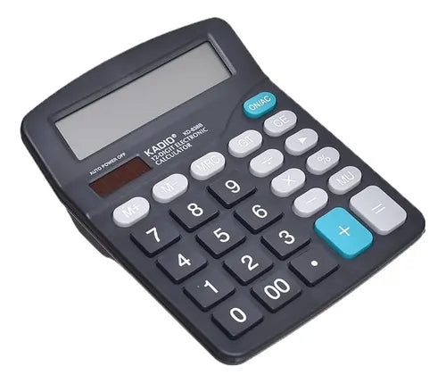 Calculadora Digital 12 Dígitos Oficina Kadio Kd-838b