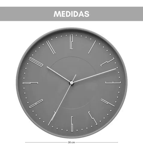 Reloj De Agujas Redondo Análogo