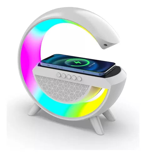 Parlante Genérica BT-2301 portátil con bluetooth blanca 220V
