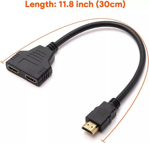 Cable Hdtv Adaptador Alta Definición 2 En 1 Irm