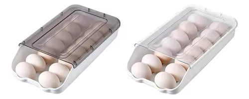 Caja De Almacenamiento De Huevos Bandeja Plástico