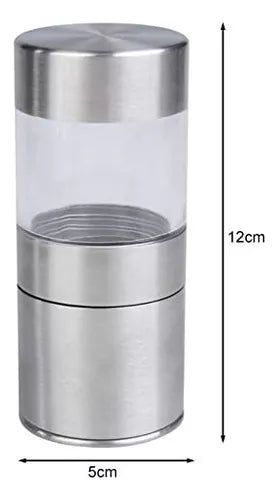 Molinillo De Pimienta Sal Ajustable Pulverizador Condimento