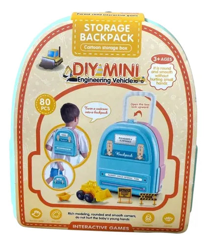 Set Mini Maleta Juguete Para Niño Niña Accesorios De Juego
