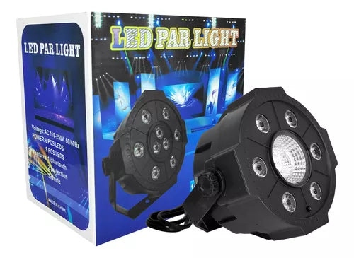Luz Led Par Foco De Disco Fiesta Rgb
