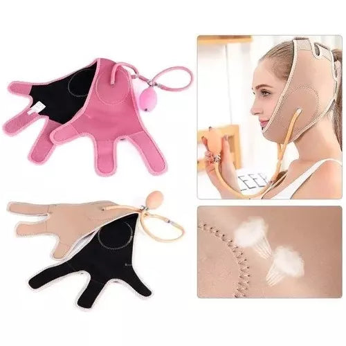 Faja Corrector Facial Reductor Facial Correcto Estiramiento