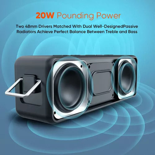 Altavoz Parlante Inalámbrico Protección Ipx7 Batería 24 Hrs