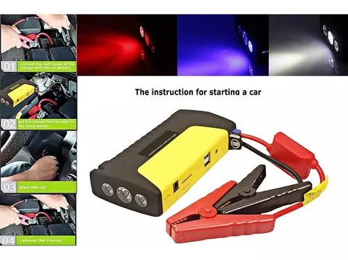 Compresor De Aire Auto Kit Partidor + Inflador De Neumáticos