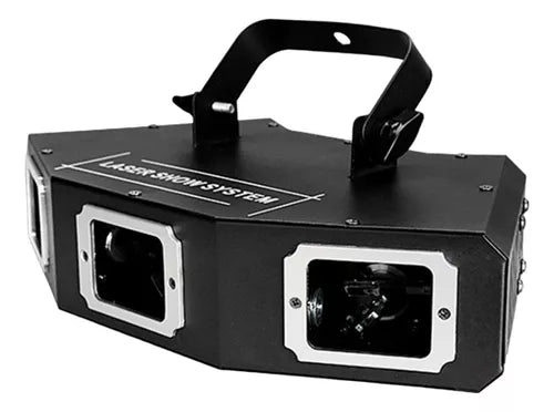 Luz Láser 3 Cabezales Rgb Para Escenarios Discotecas Fiestas