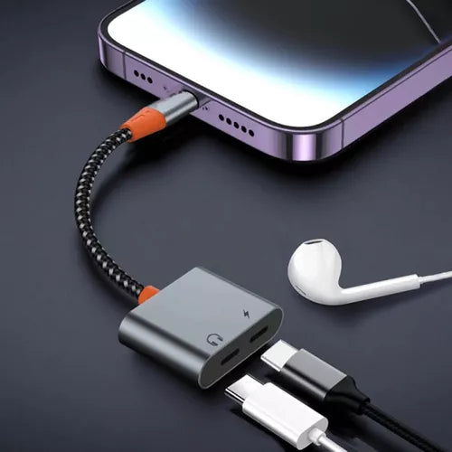 Convertidor De Audio Digital Tipo C A Tipo C + Dc 3,5mm