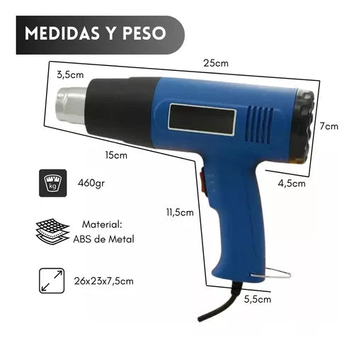 Pistola De Calor Aire Caliente