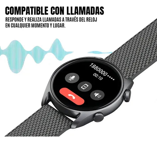 Smartwatch Deportivo Reloj Inteligente Pantalla 1.43 Amoled