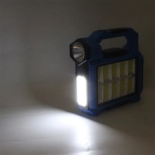 Linterna Led Lámpara Solar Usb Camping Trabajo Portátil