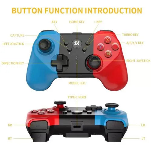 Control Joystick Inalámbrico Gamepad P/ Switch Pc